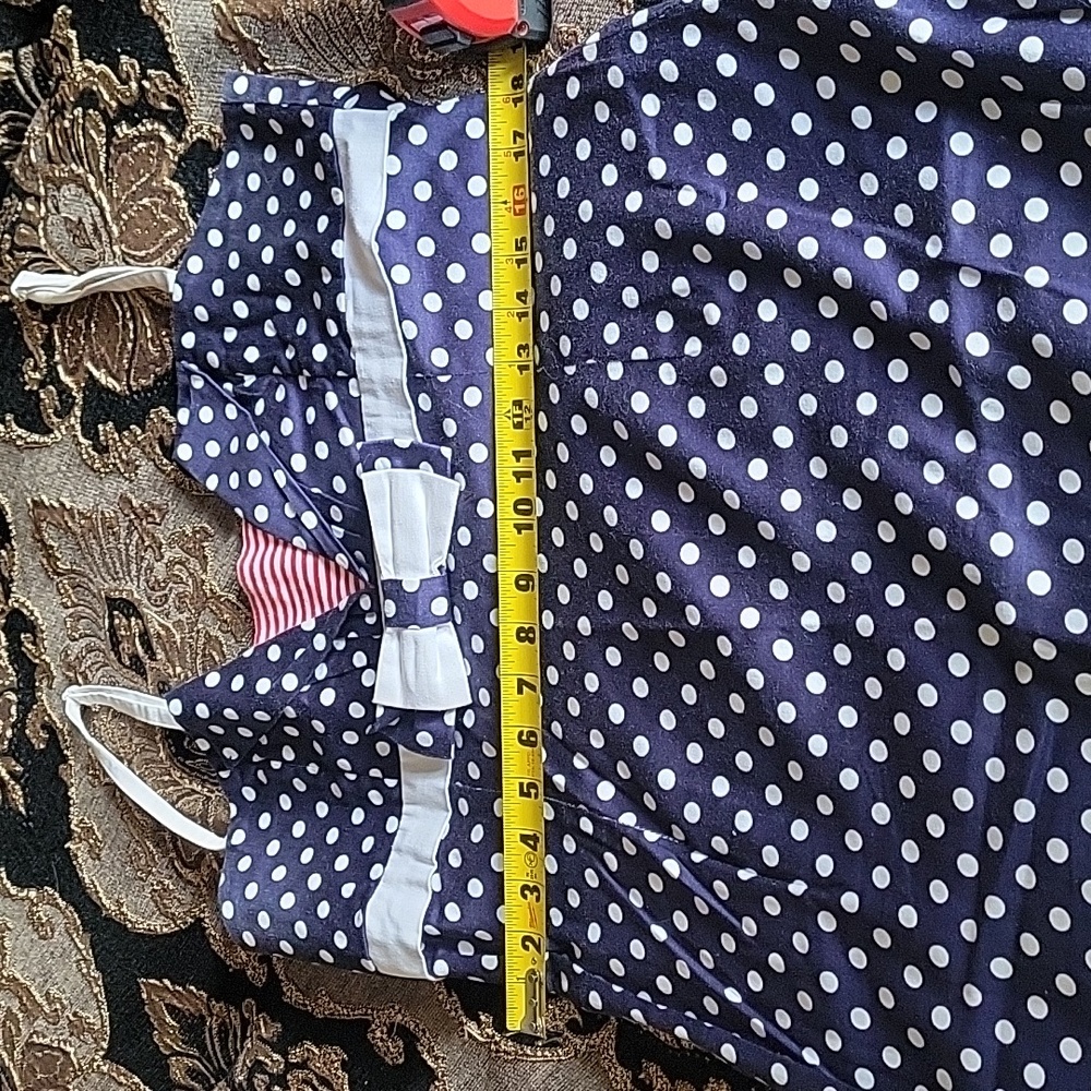 Tatyana patriotic red white and blue dress XXL - Picture 8 of 10